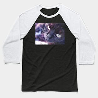 Galaxy cat Baseball T-Shirt
